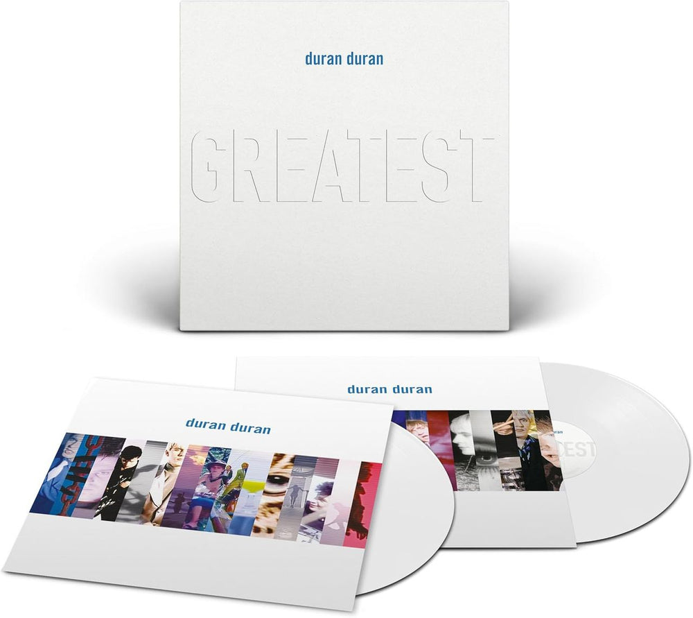 Duran Duran Greatest - Remastered Edition - White Vinyl - Sealed UK 2-LP vinyl record set (Double LP Album) 5021732638373
