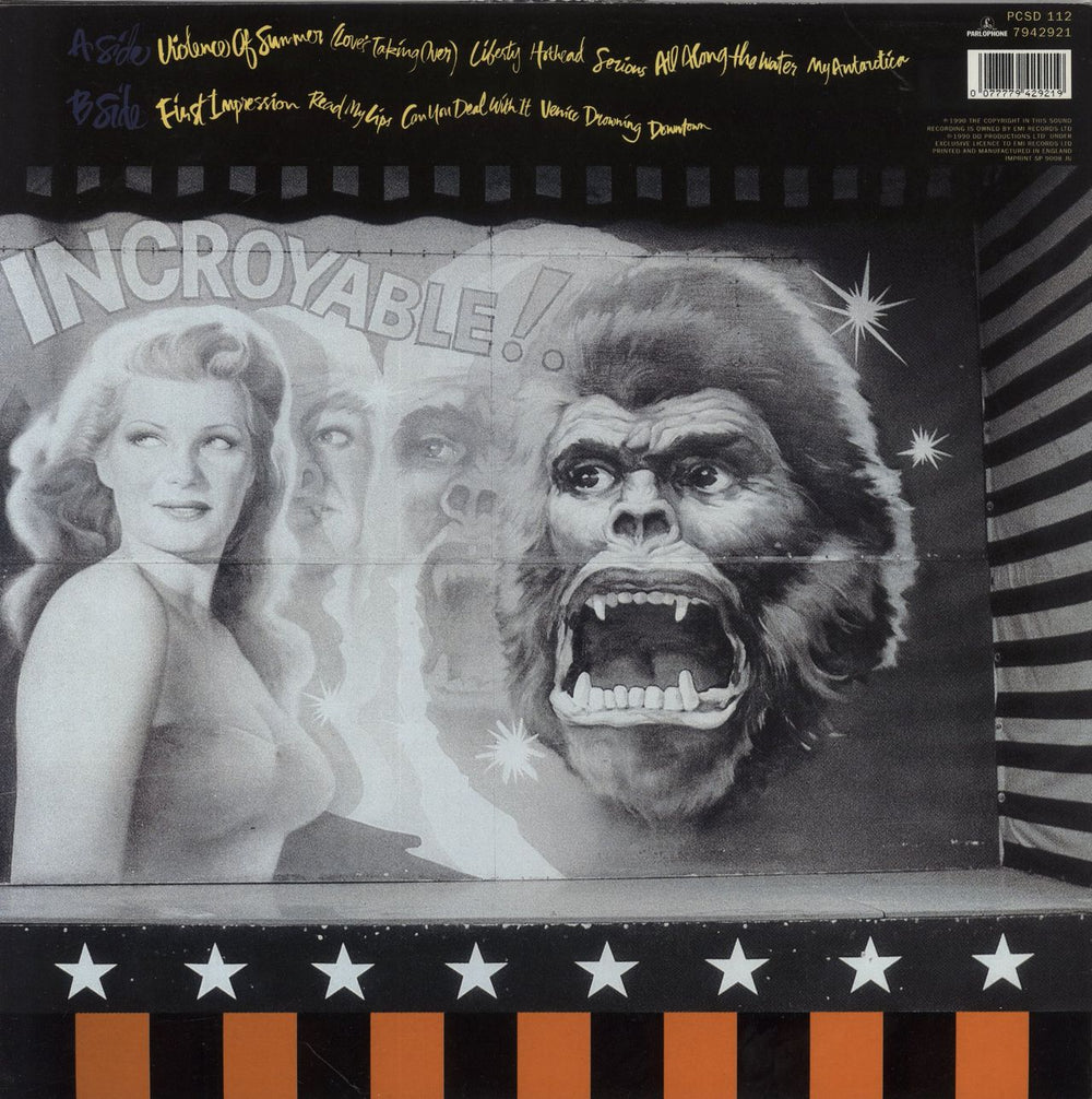 Duran Duran Liberty - EX UK vinyl LP album (LP record) 077779429219