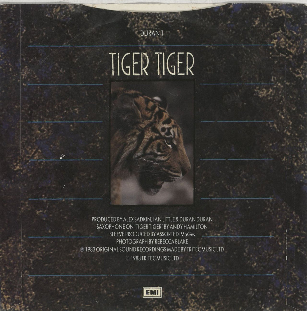 Duran Duran New Moon On Monday UK 7" vinyl single (7 inch record / 45)