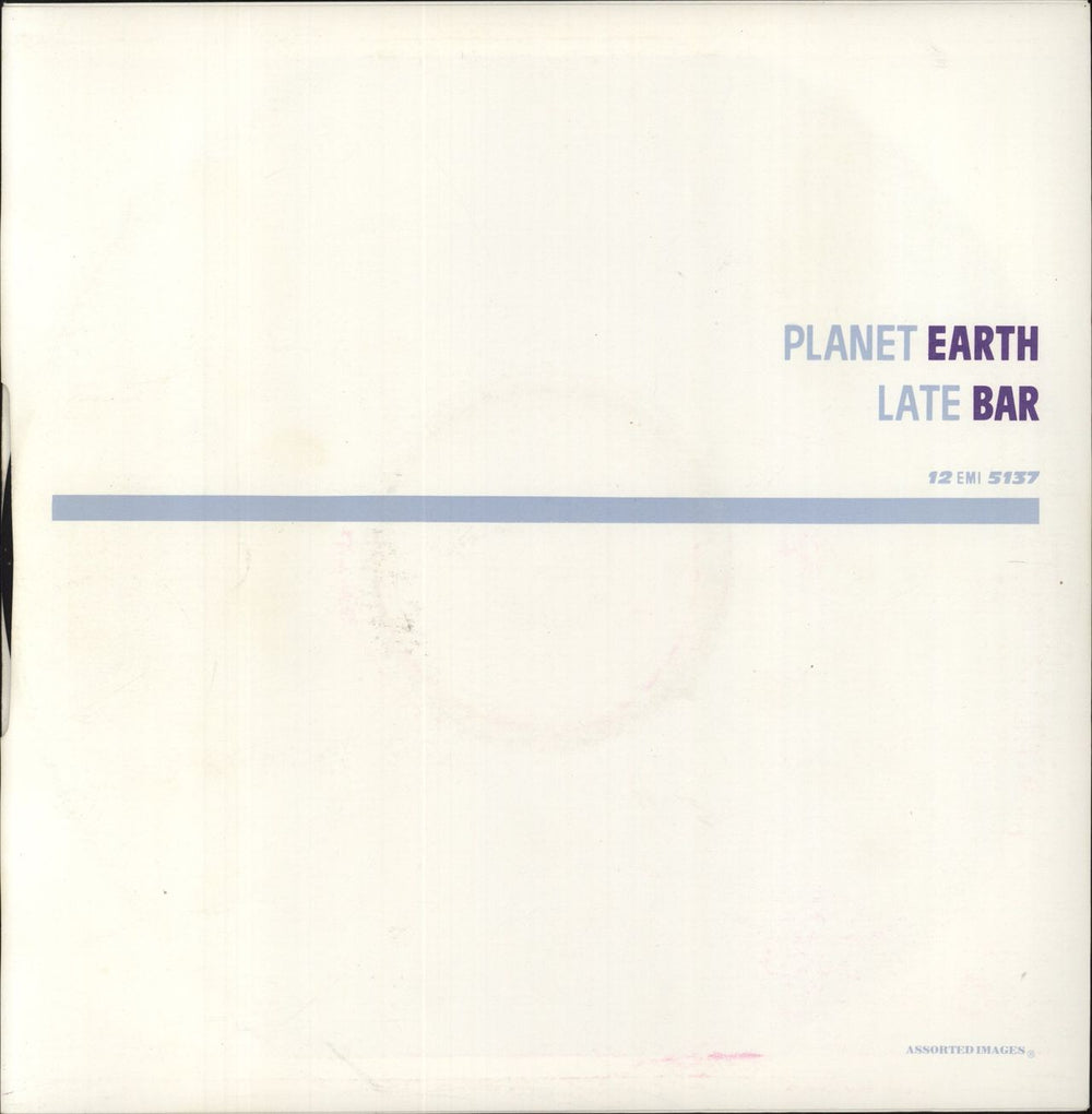 Duran Duran Planet Earth (Night Version) UK 12" vinyl single (12 inch record / Maxi-single)