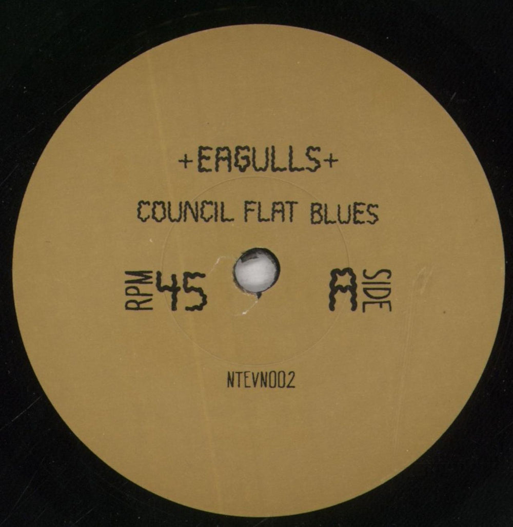 Eagulls Council Flat Blues UK 7" vinyl single (7 inch record / 45) F7H07CO837159