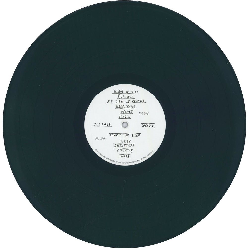 Eagulls Ullages - Green Vinyl UK vinyl LP album (LP record) F7HLPUL836964