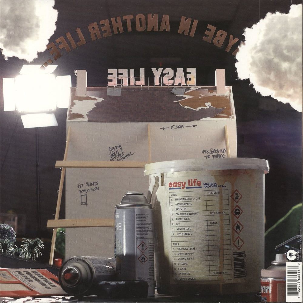Easy Life Maybe In Another Life: Sunset Edition - 180gm Yellow Vinyl - Autographed UK vinyl LP album (LP record) 602445686582