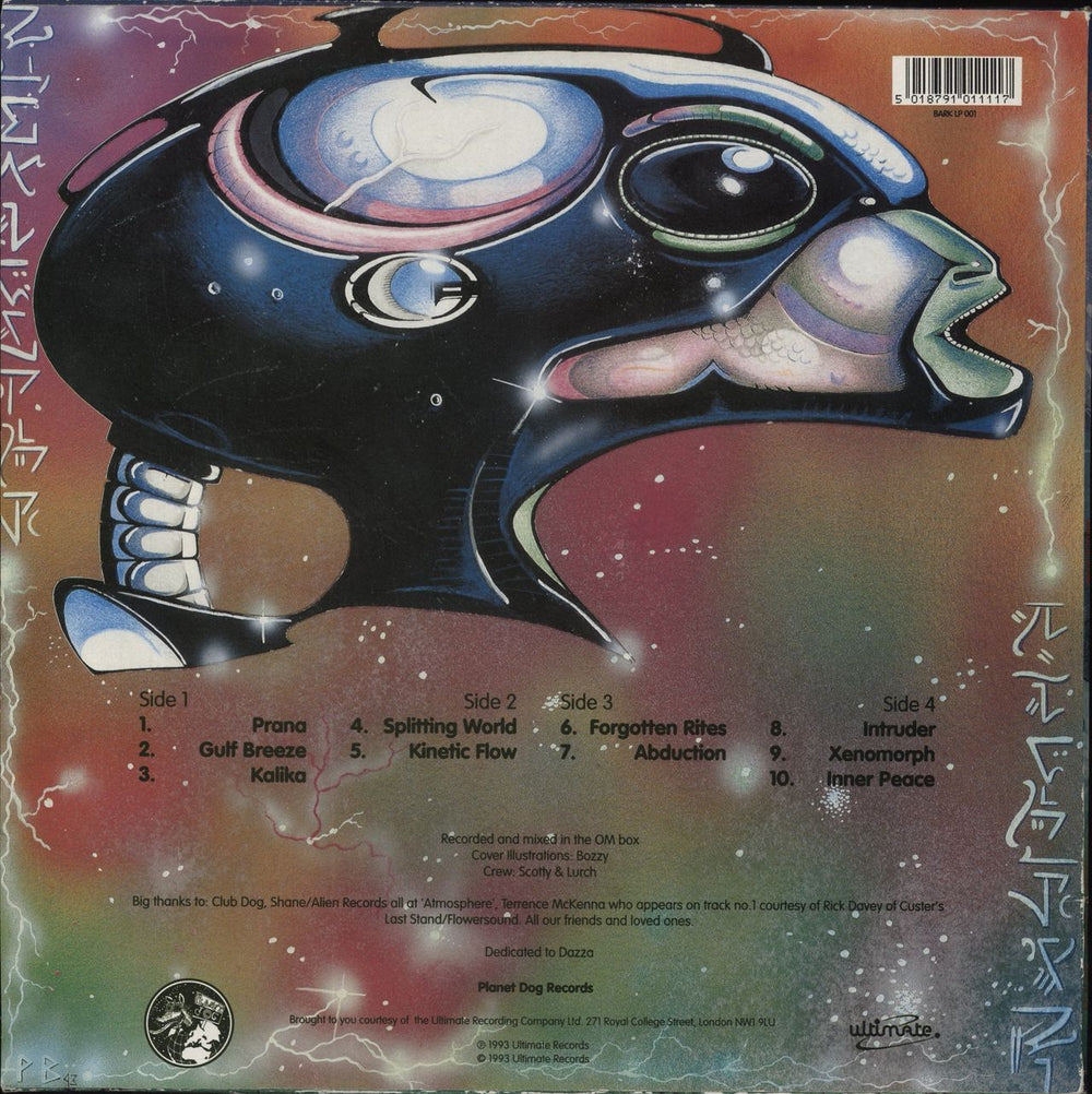 Eat Static Abduction UK 2-LP vinyl record set (Double LP Album) 5018791011117