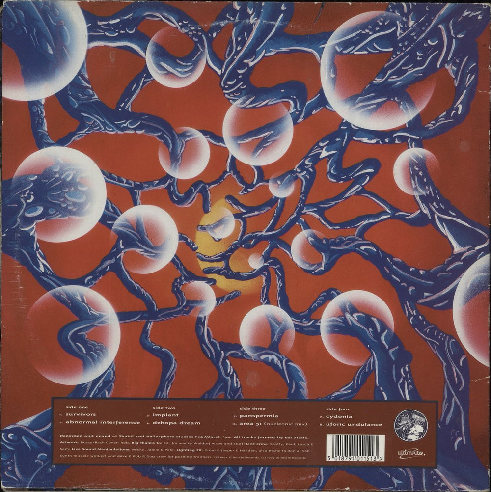 Eat Static Implant UK 2-LP vinyl record set (Double LP Album) 5018791011513