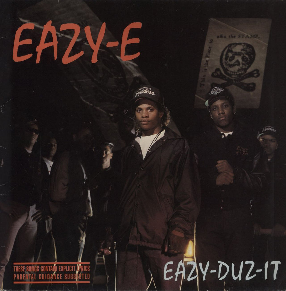 Eazy-E Eazy-Duz-It - 1st US vinyl LP album (LP record) SL57100