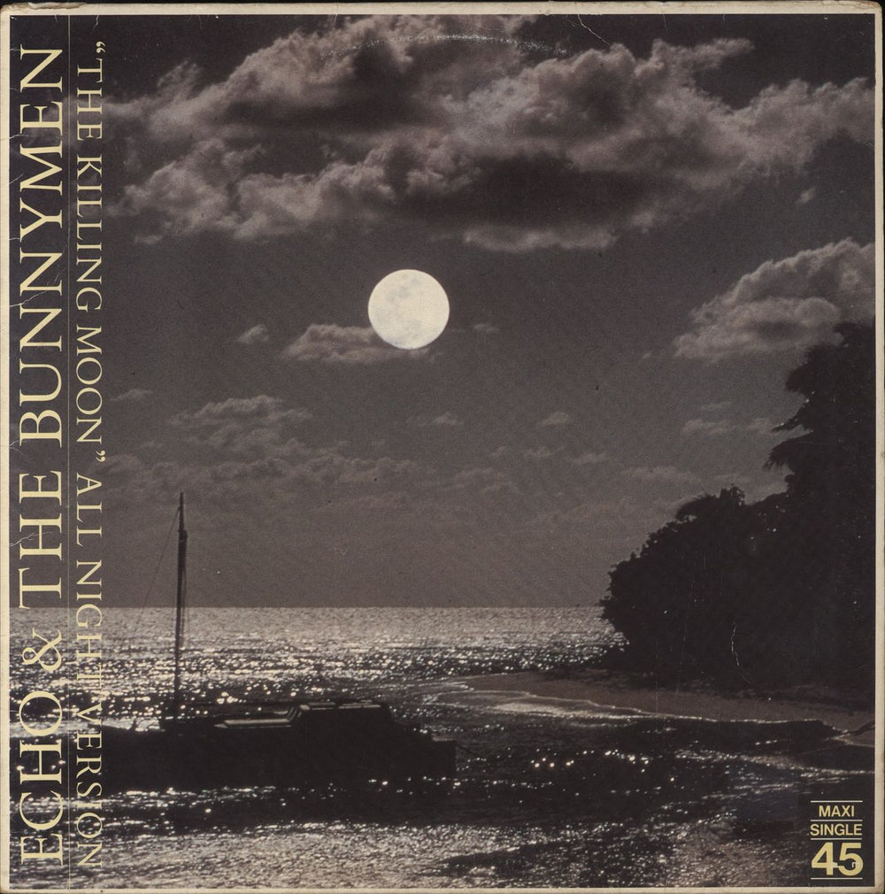 Echo & The Bunnymen The Killing Moon - All Night Version - P/s Spanish 12" vinyl single (12 inch record / Maxi-single) 249535-0