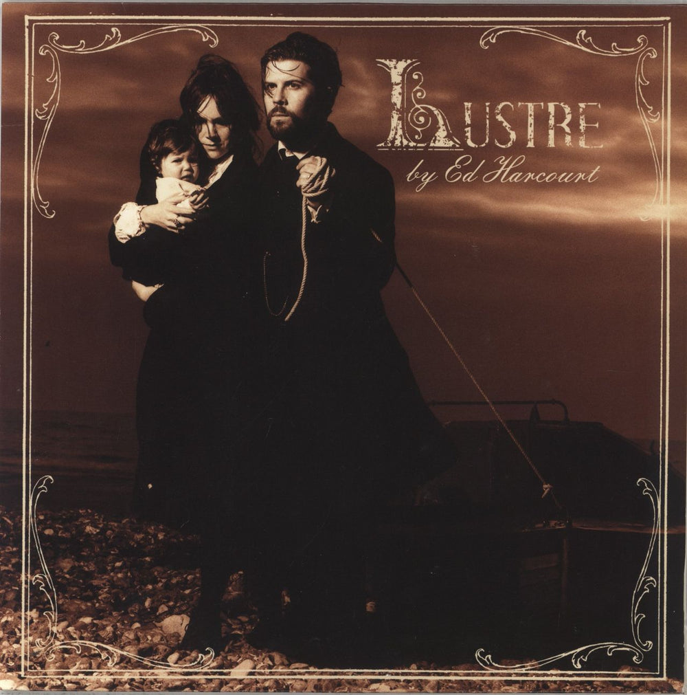 Ed Harcourt Lustre UK vinyl LP album (LP record) MOVLP219