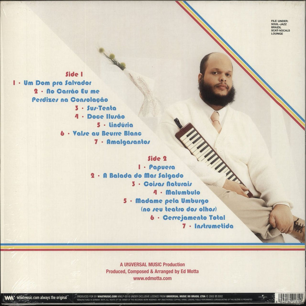 Ed Motta Dwitza UK vinyl LP album (LP record) 8040180018190