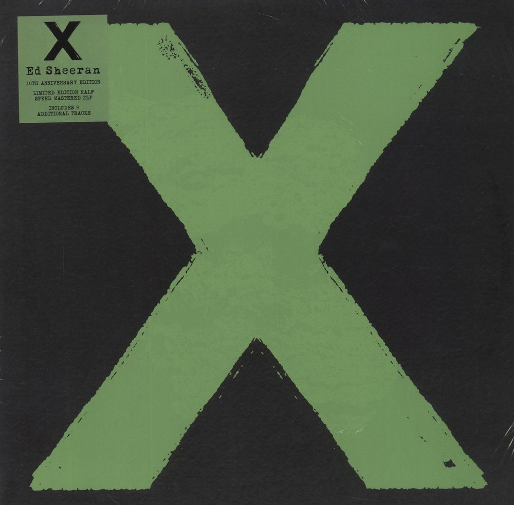 Ed Sheeran X - 10th Anniversary - Sealed UK 2-LP vinyl record set (Double LP Album) 5054197995064