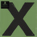 Ed Sheeran X (Multiply) - 180gram Dark Green Vinyl UK 2-LP vinyl record set (Double LP Album) 825646285877