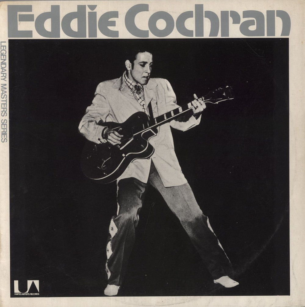 Eddie Cochran Legendary Masters Series UK 2-LP vinyl record set (Double LP Album) UAD60017/18