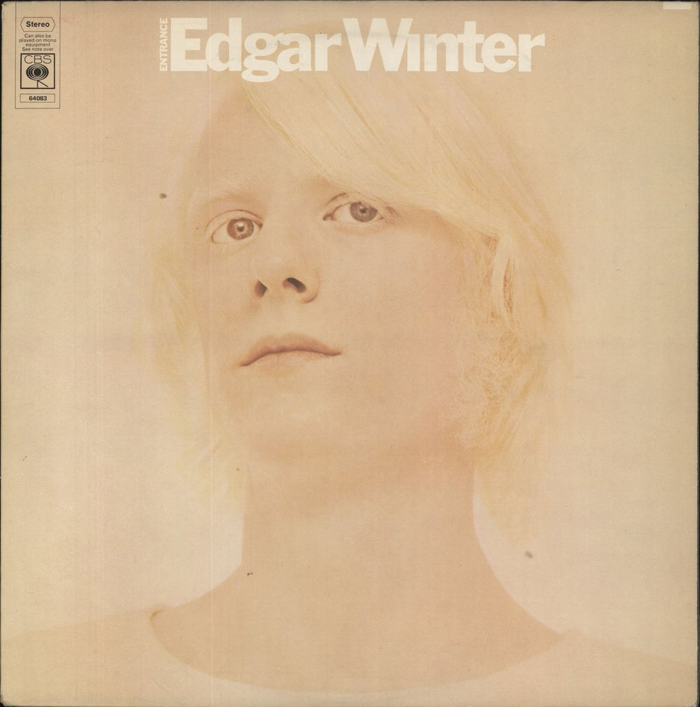 Edgar Winter Entrance UK vinyl LP album (LP record) S64083