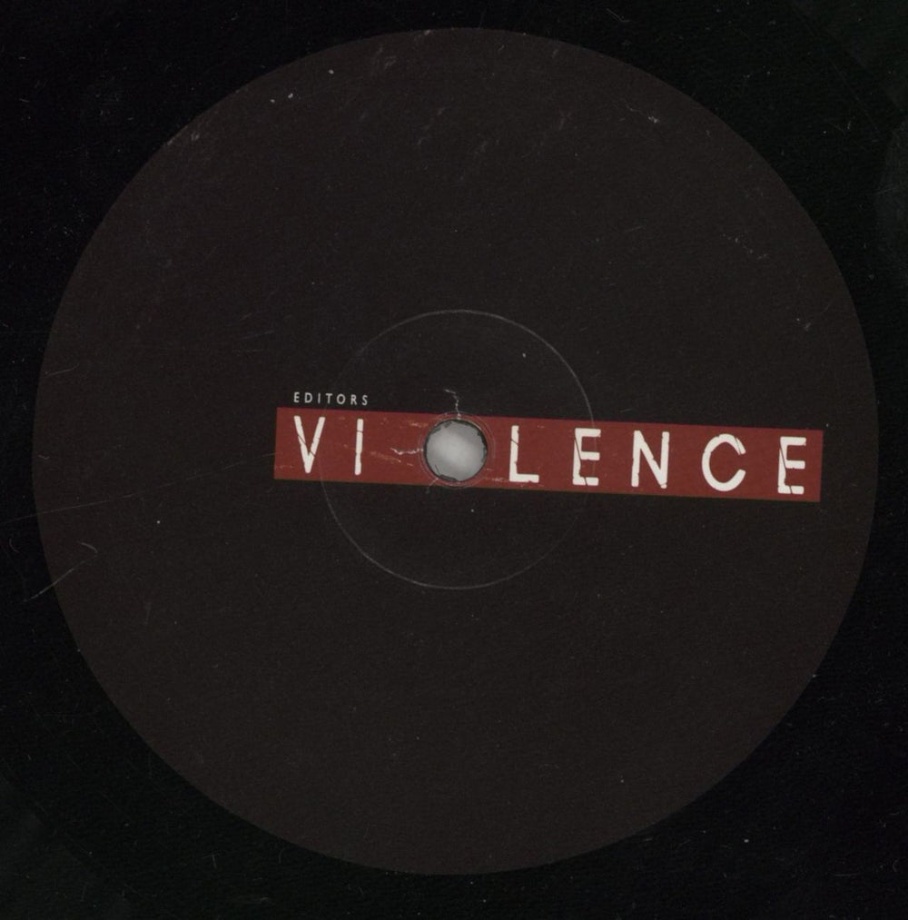 Editors Violence UK vinyl LP album (LP record) EB7LPVI861030
