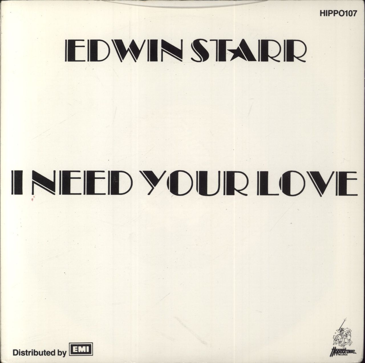 Edwin Starr Grapevine UK 7" vinyl single (7 inch record / 45)