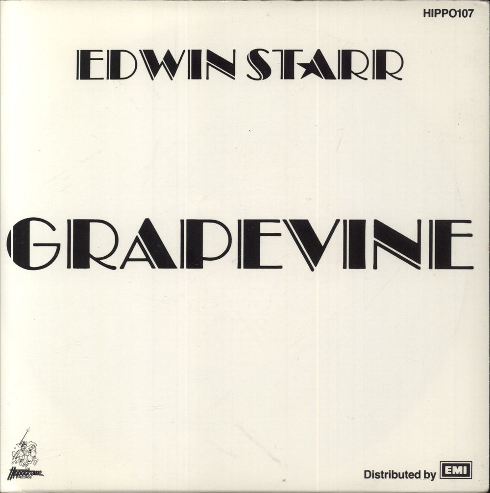 Edwin Starr Grapevine UK 7" vinyl single (7 inch record / 45) HIPPO107