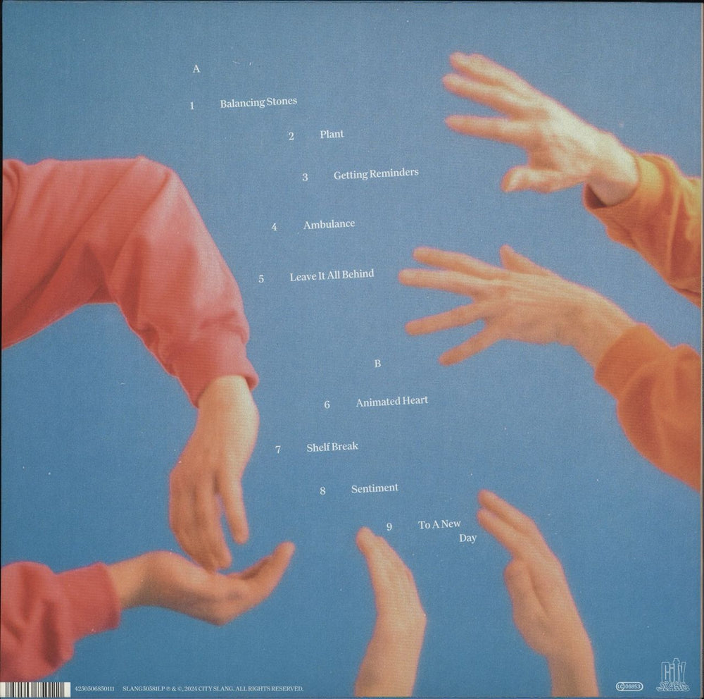 Efterklang Things We Have In Common - Sky Blue Vinyl - Autographed UK vinyl LP album (LP record) 4250506850111