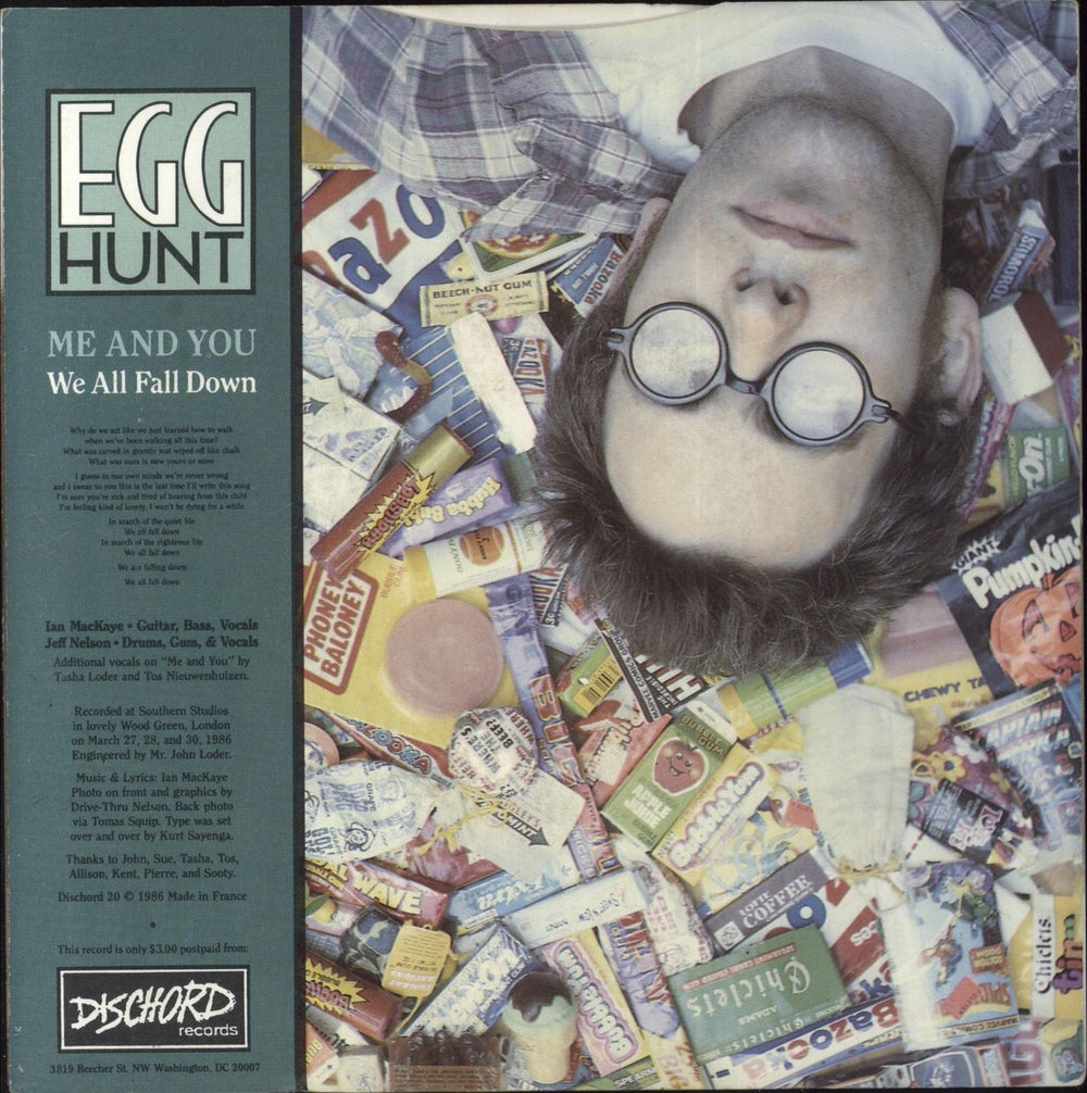 Egg Hunt Me And You - $3.00 US 7" vinyl single (7 inch record / 45)