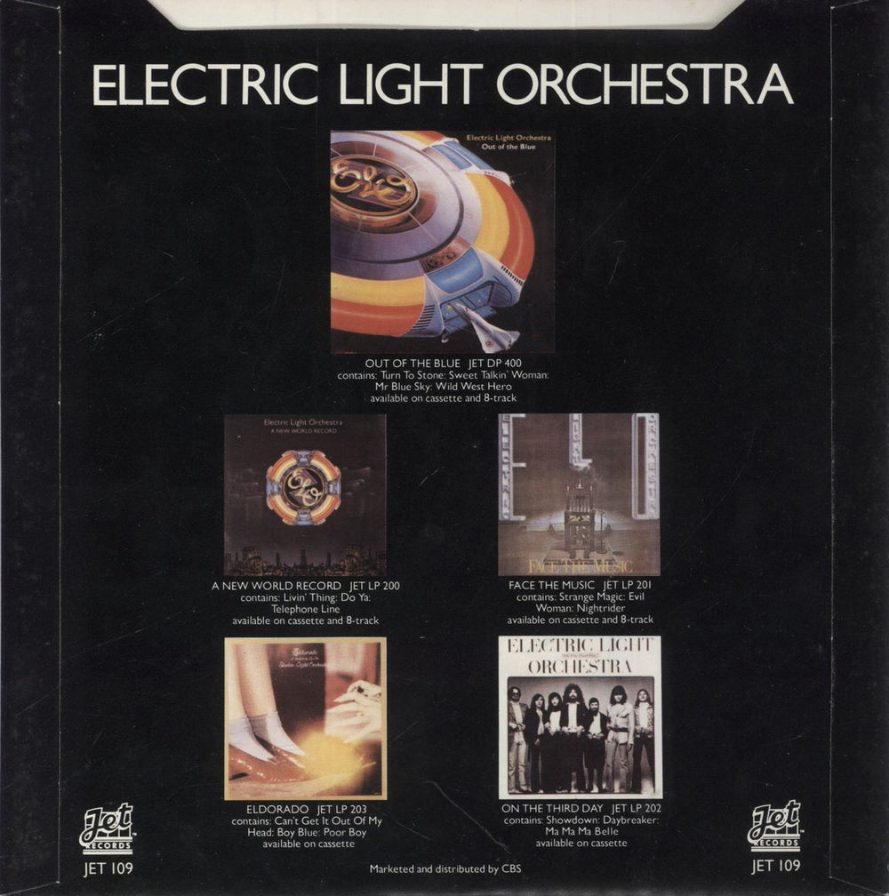 Electric Light Orchestra Wild West Hero - Solid + Sleeve UK 7" vinyl single (7 inch record / 45)