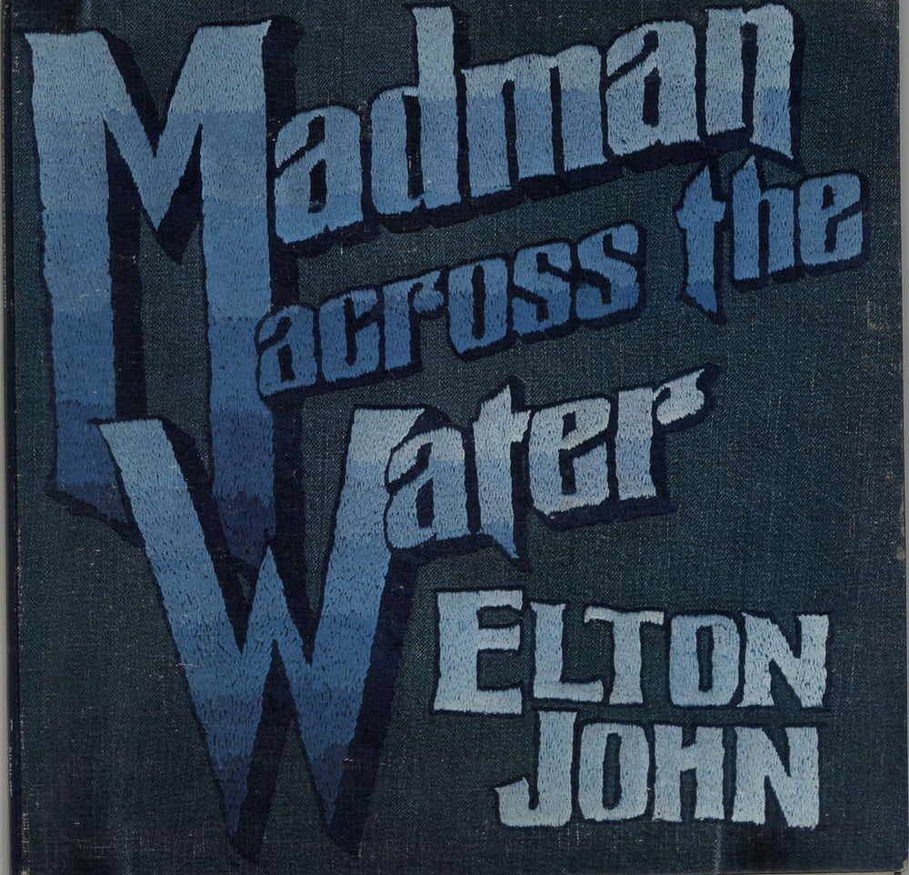 Elton John Madman Across The Water - 1st - Red - EX UK vinyl LP album (LP record) DJLPH420