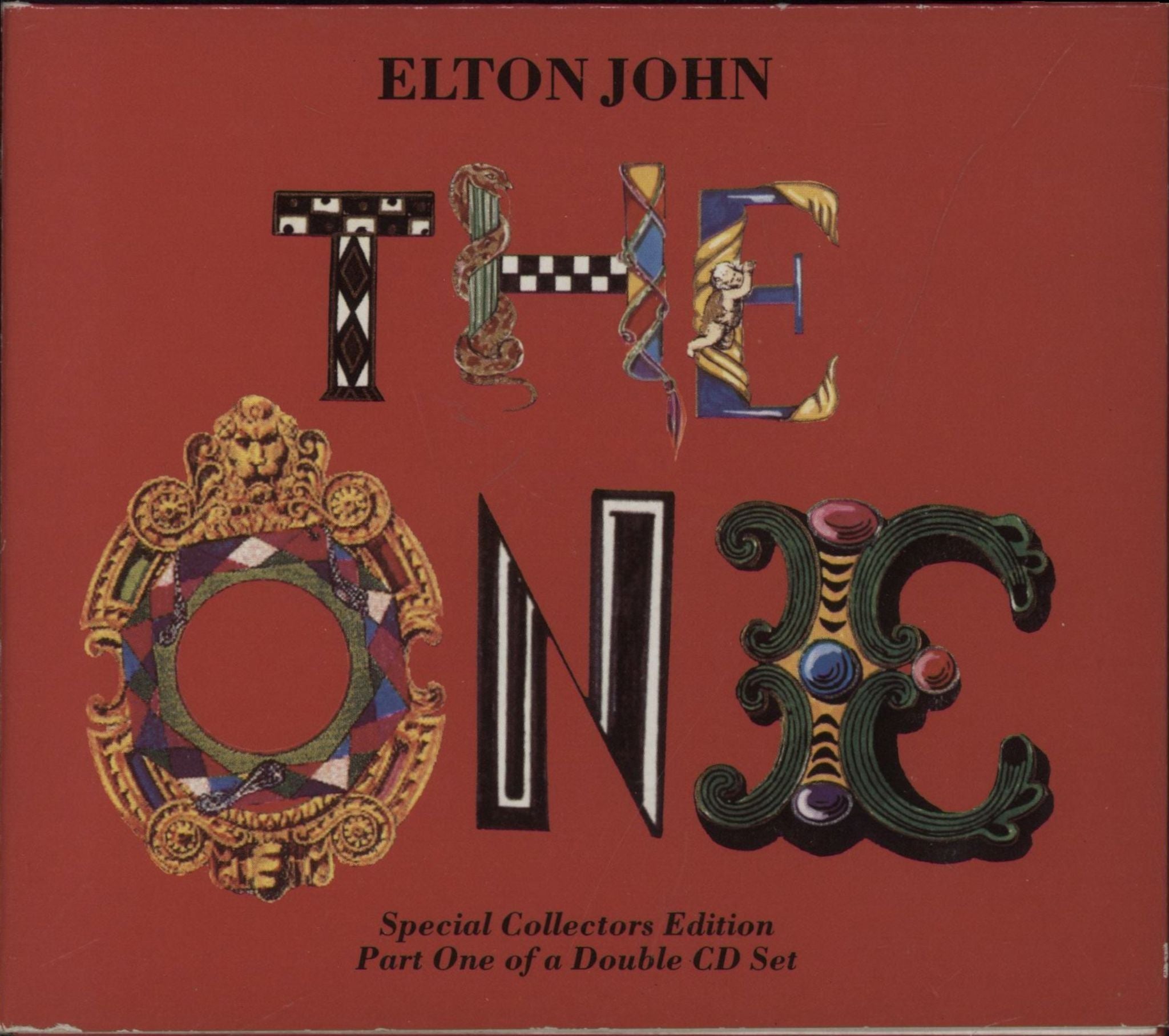 Elton John The One - CD1 + CD2 UK CD single (CD5 / 5\") EJSCR28