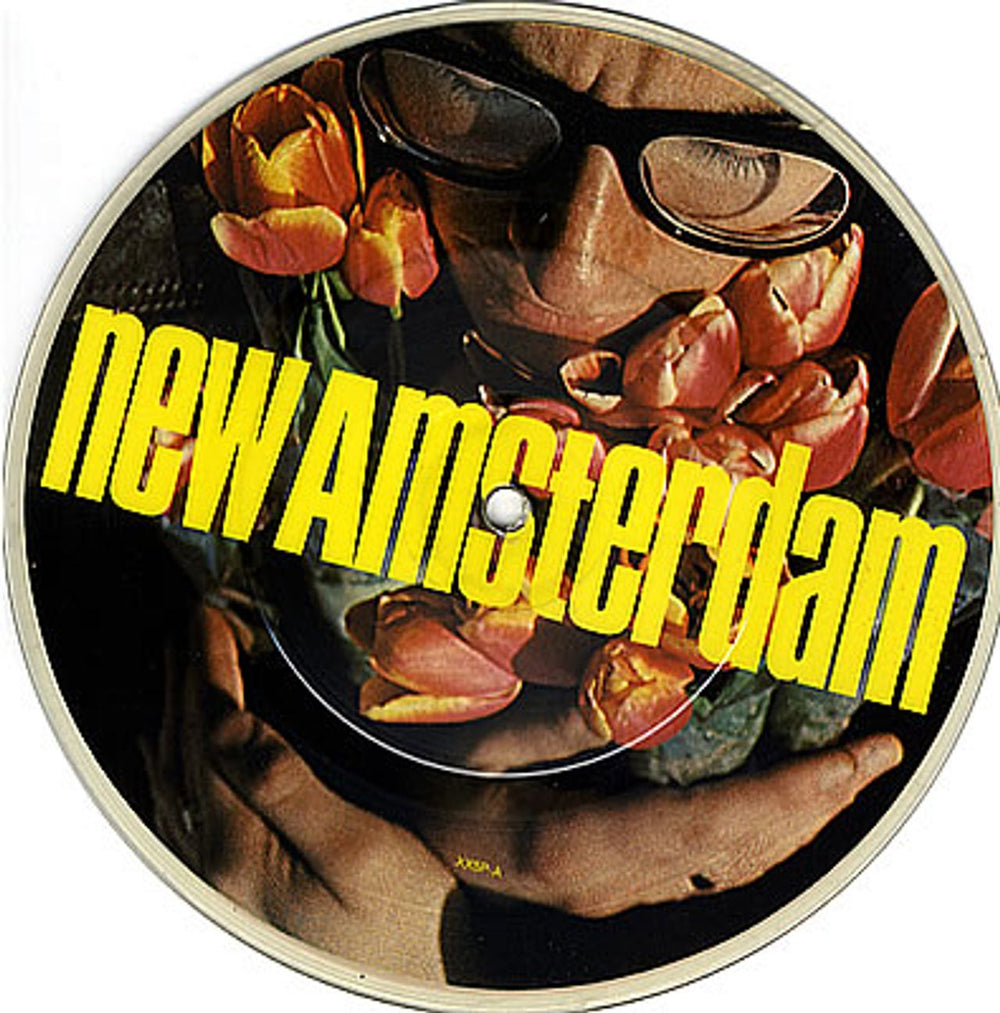 Elvis Costello New Amsterdam UK 7" vinyl picture disc (7 inch picture disc single) XX5P