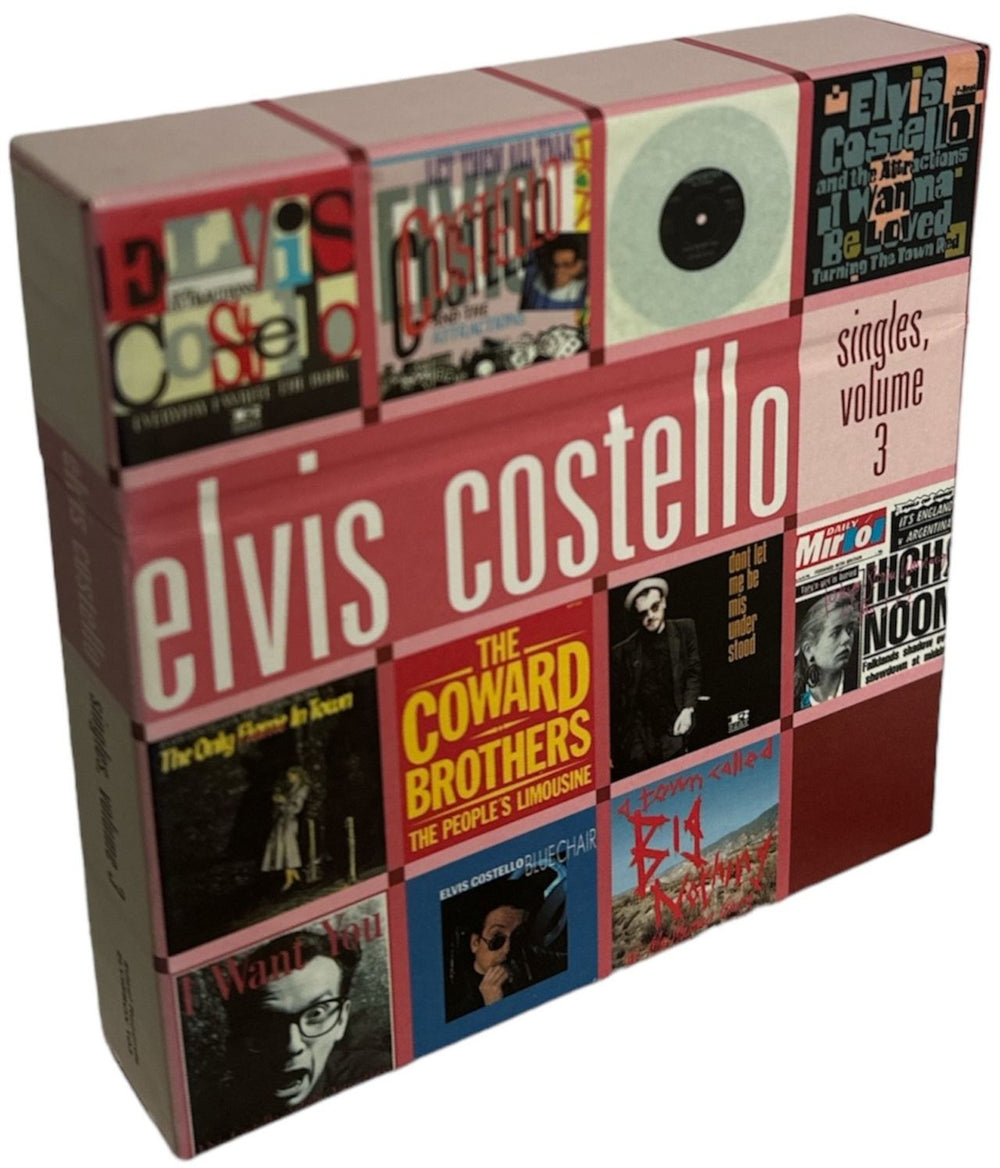 Elvis Costello Singles, Volume 3 UK CD Single Box Set ELVISBOX103