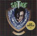 Elvis Costello Spike + Hype Sticker UK vinyl LP album (LP record) WX238