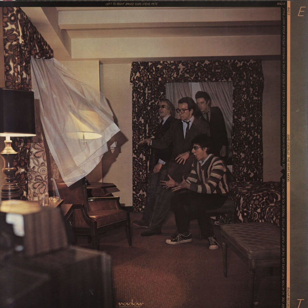 Elvis Costello This Year's Model + inner UK vinyl LP album (LP record)