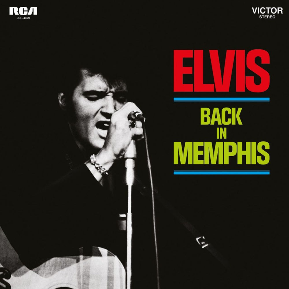 Elvis Presley Back In Memphis - Translucent Red Vinyl 180 Gram UK vinyl LP album (LP record) ELVLPBA824724