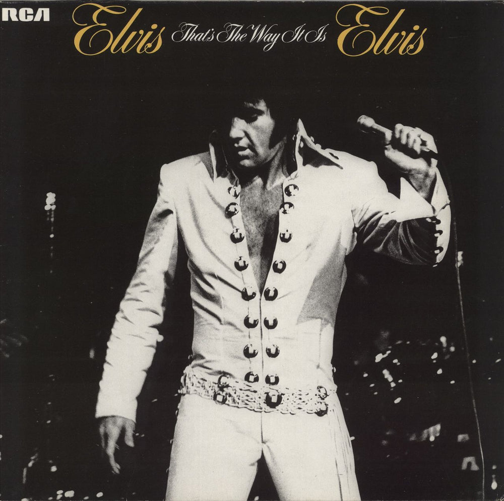 Elvis Presley That's The Way It Is UK vinyl LP album (LP record) NL84114