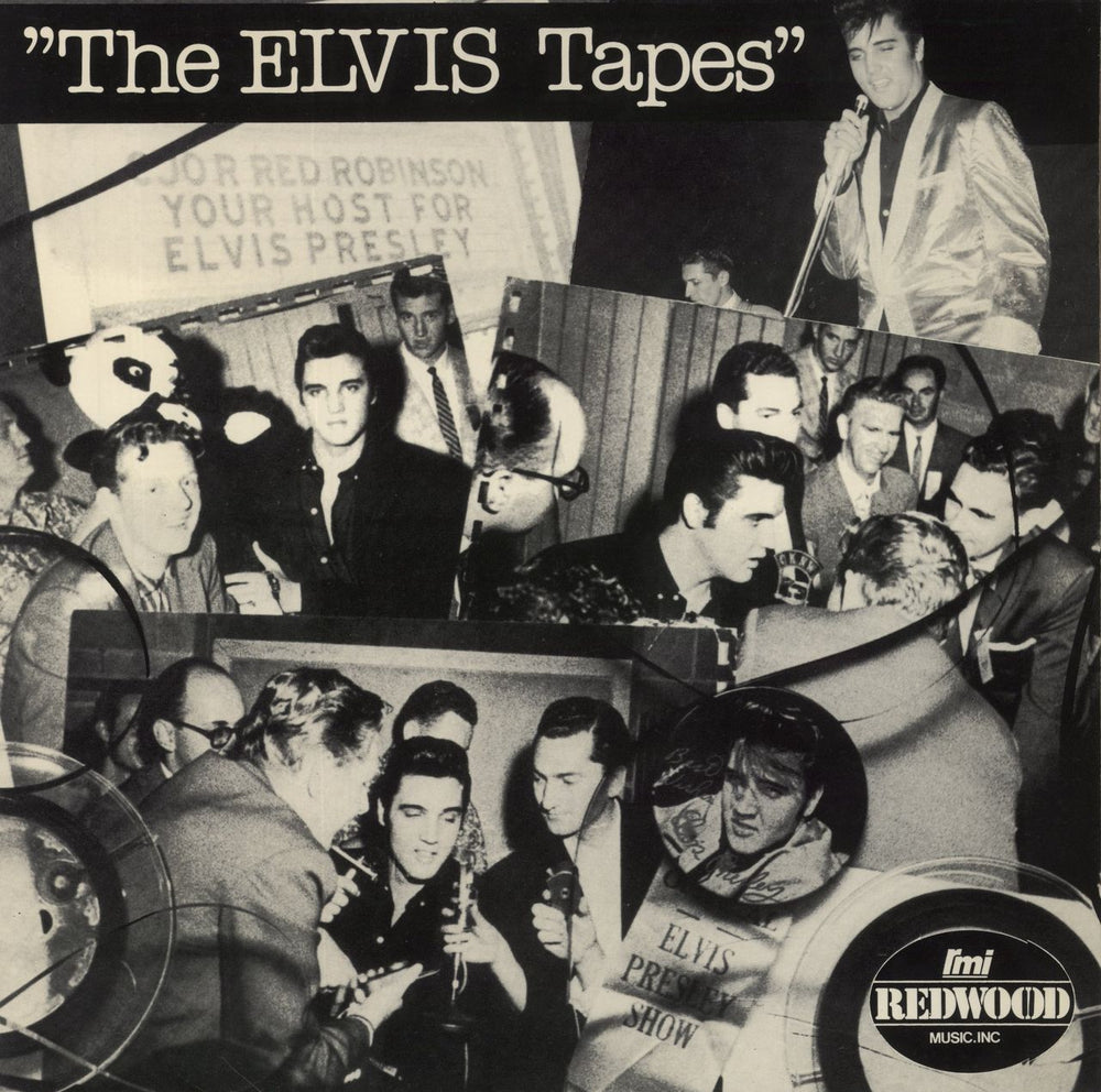 Elvis Presley The Elvis Tapes UK vinyl LP album (LP record) RED1