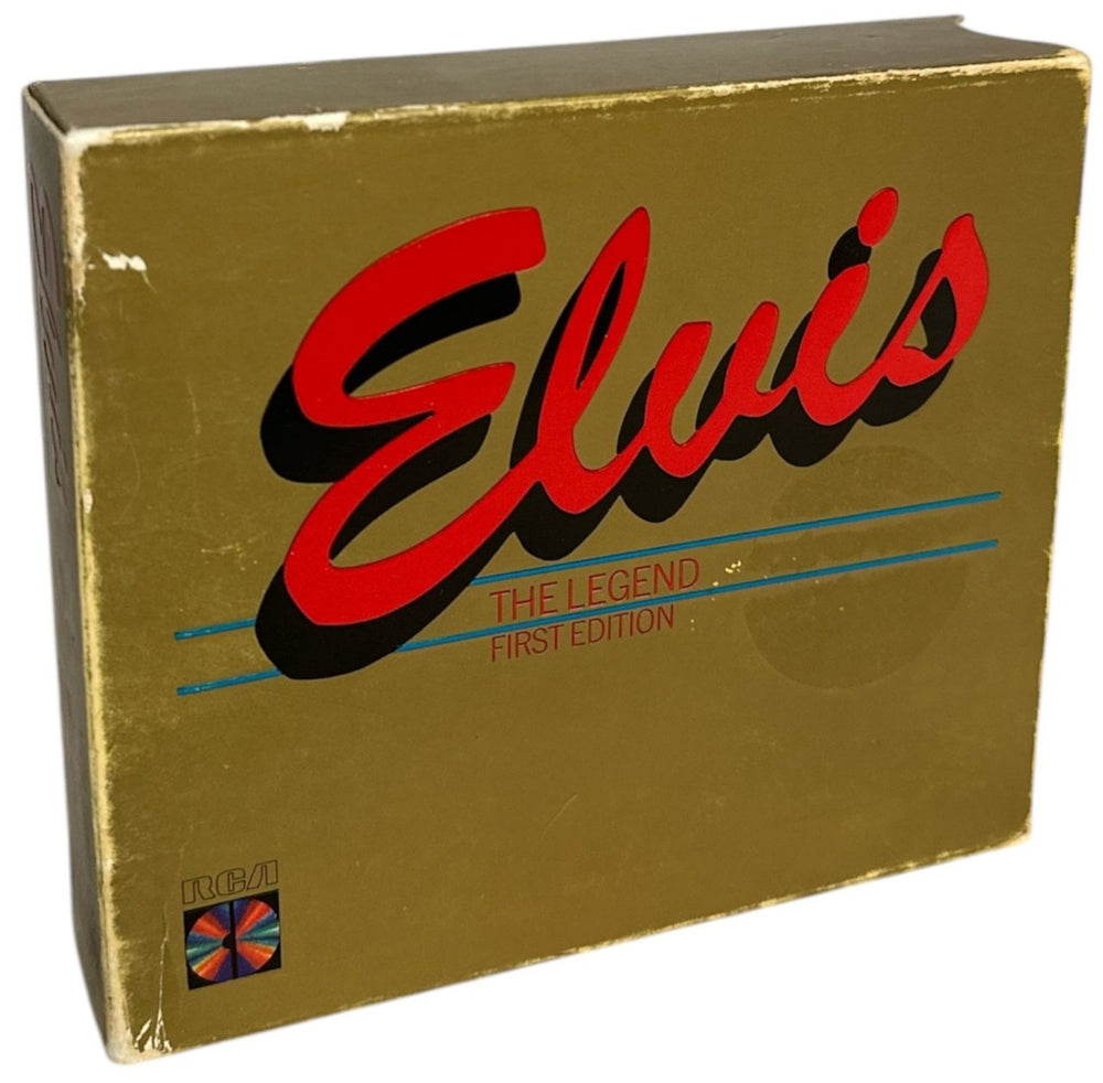 Elvis Presley The Legend First Edition + Certificate - EX German 3-CD album set (Triple CD) PD89000