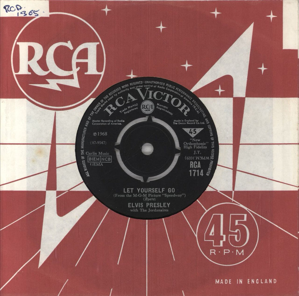 Elvis Presley Your Time Hasn't Come Yet Baby UK 7" vinyl single (7 inch record / 45) ELV07YO138560