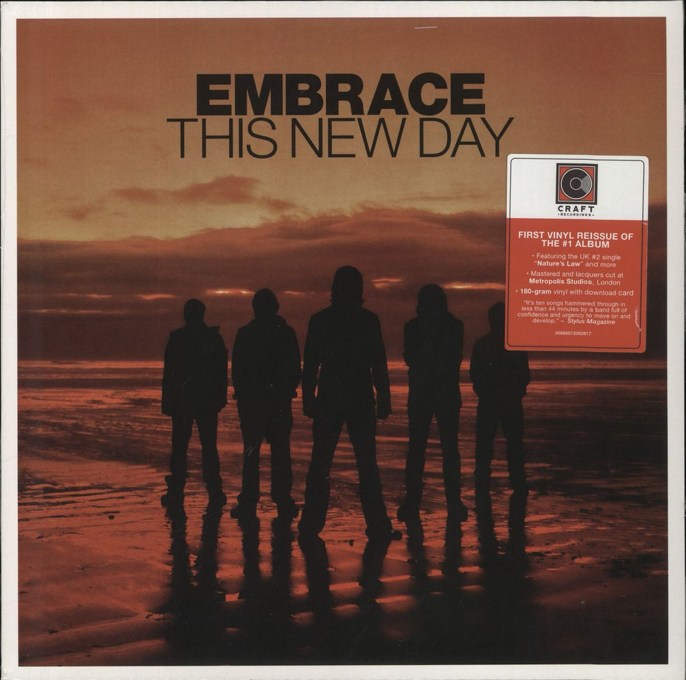 Embrace This New Day - 180 Gram Vinyl + Autographed Print UK vinyl LP album (LP record) CR00193