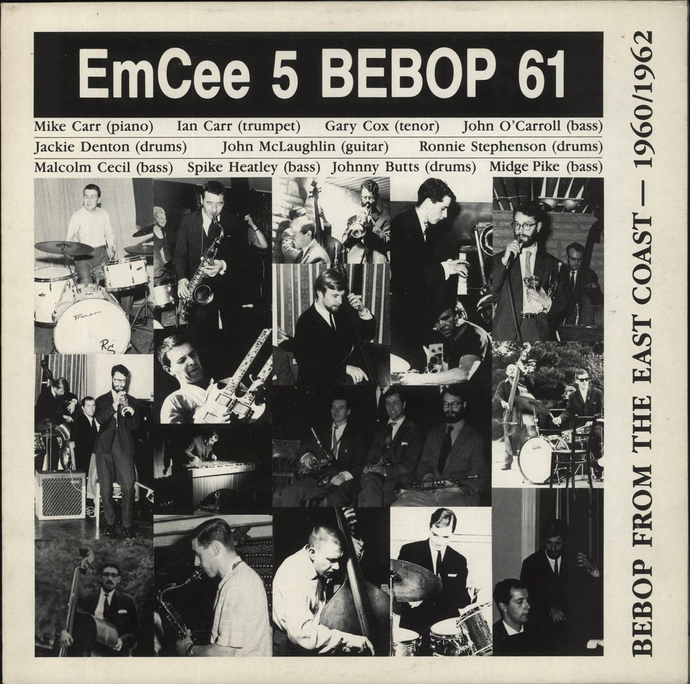 Emcee 5 Bebop 61 - Bebop From The East Coast 1960/1962 UK vinyl LP album (LP record) MC587