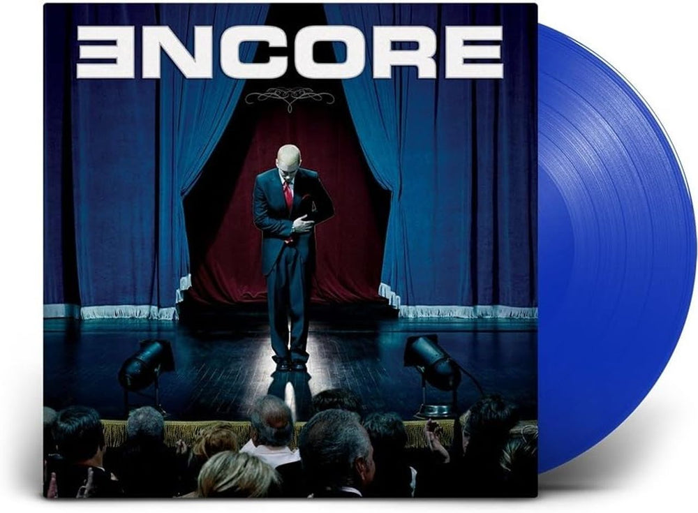 Eminem Encore - Blue Vinyl 20th Anniversary Edition - Sealed UK 2-LP vinyl record set (Double LP Album) 7523143