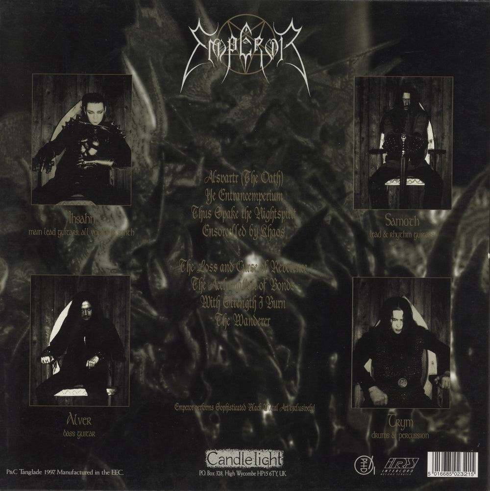 Emperor Anthems To The Welkin At Dusk UK vinyl LP album (LP record)