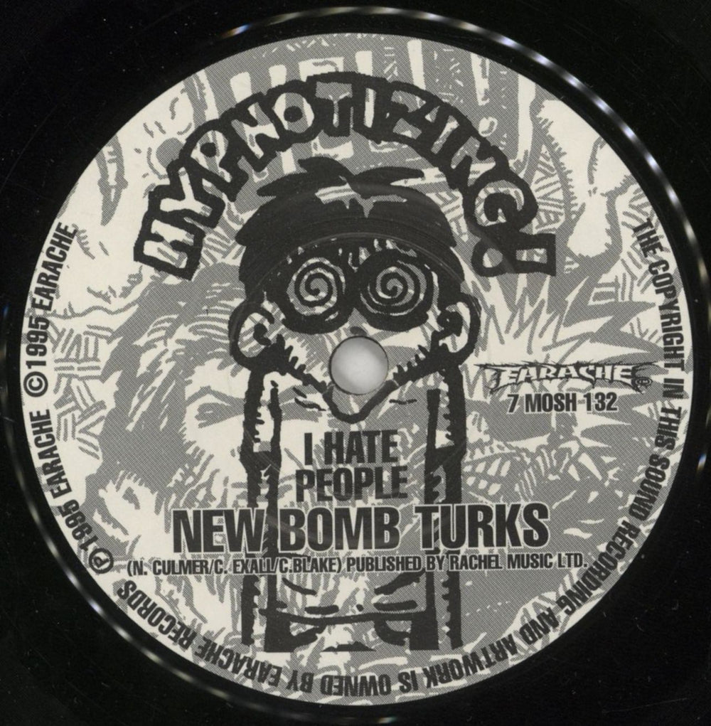 Entombed Night Of The Vampire/ I Hate People UK 7" vinyl single (7 inch record / 45) ENT07NI513713