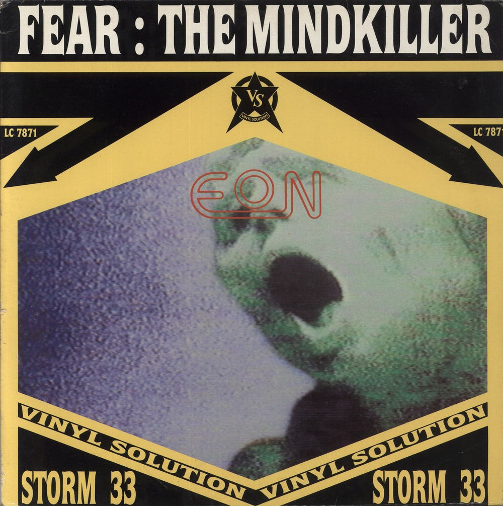 Eøn Fear:The Mindkiller UK 12" vinyl single (12 inch record / Maxi-single) STORM33
