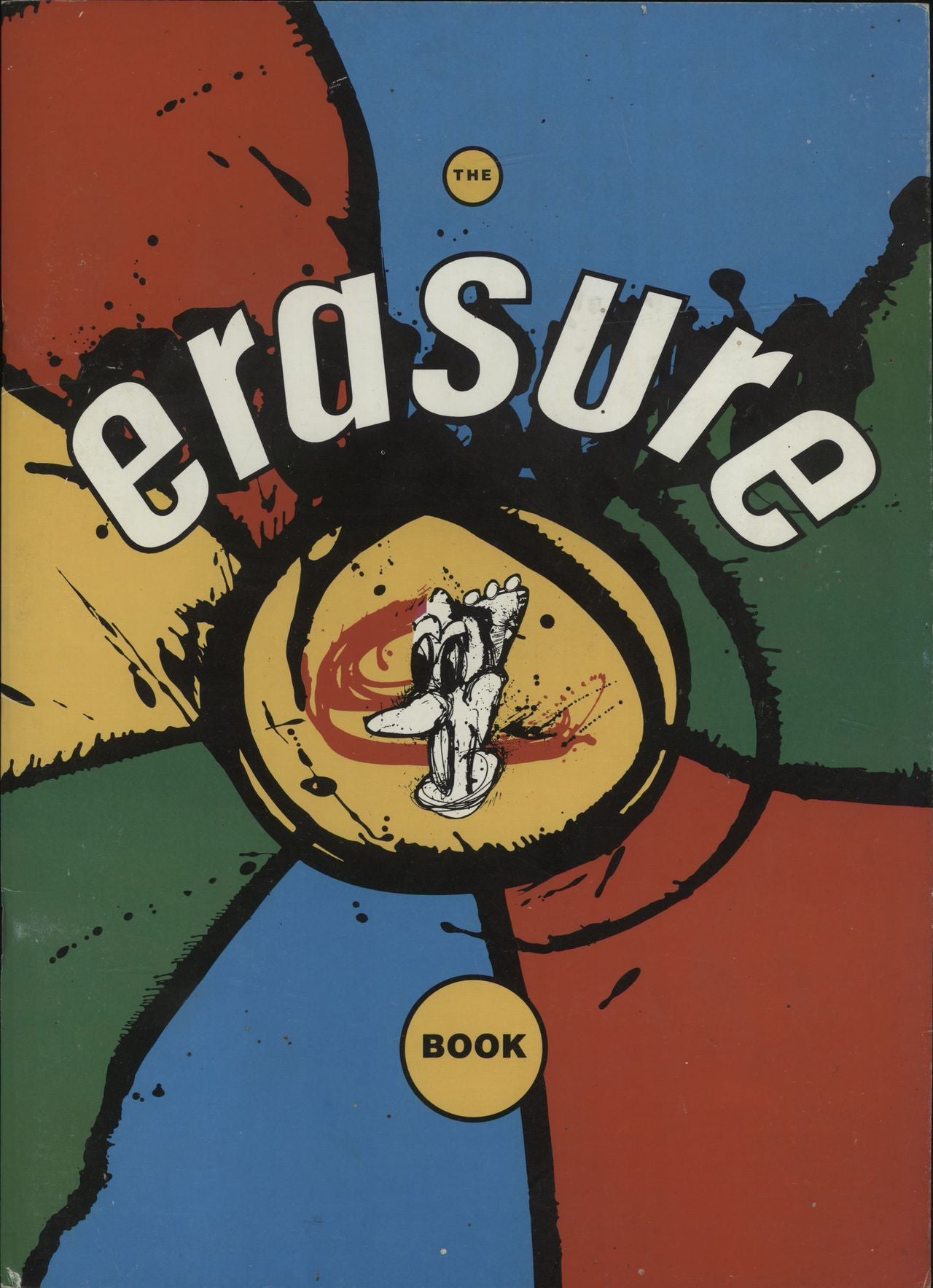 Erasure The Erasure Book UK tour programme TOUR PROGRAMME