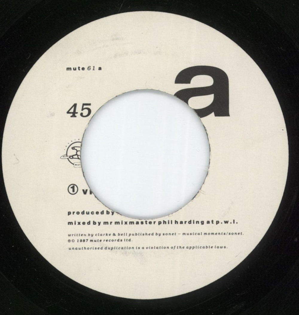 Erasure Victim Of Love - Juke Box - P/S UK 7" vinyl single (7 inch record / 45) ERA07VI873419