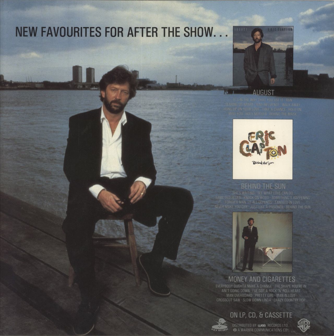 Eric Clapton 25 Years 1988 UK tour programme