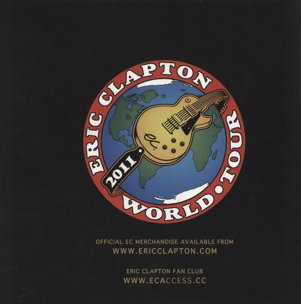 Eric Clapton Clapton 2011 - Ticket Stub UK tour programme