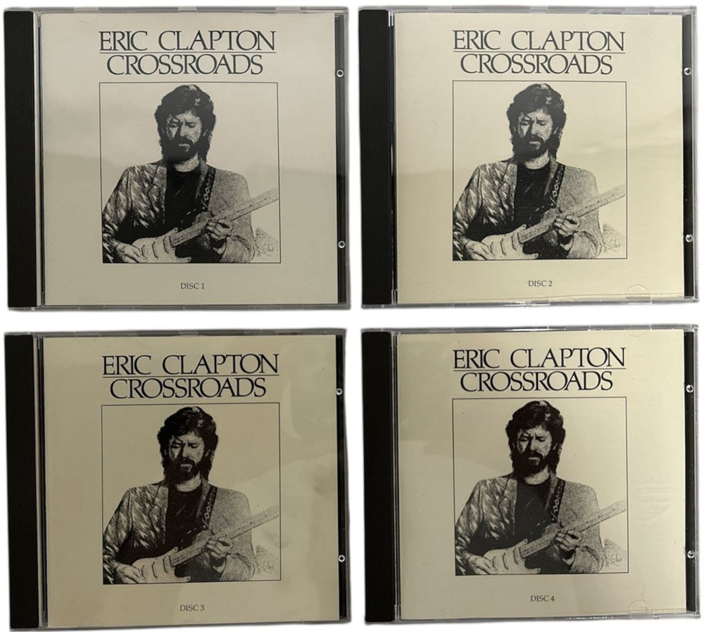 Eric Clapton Crossroads - 12" x 12" Box German CD Album Box Set CLPDXCR865148