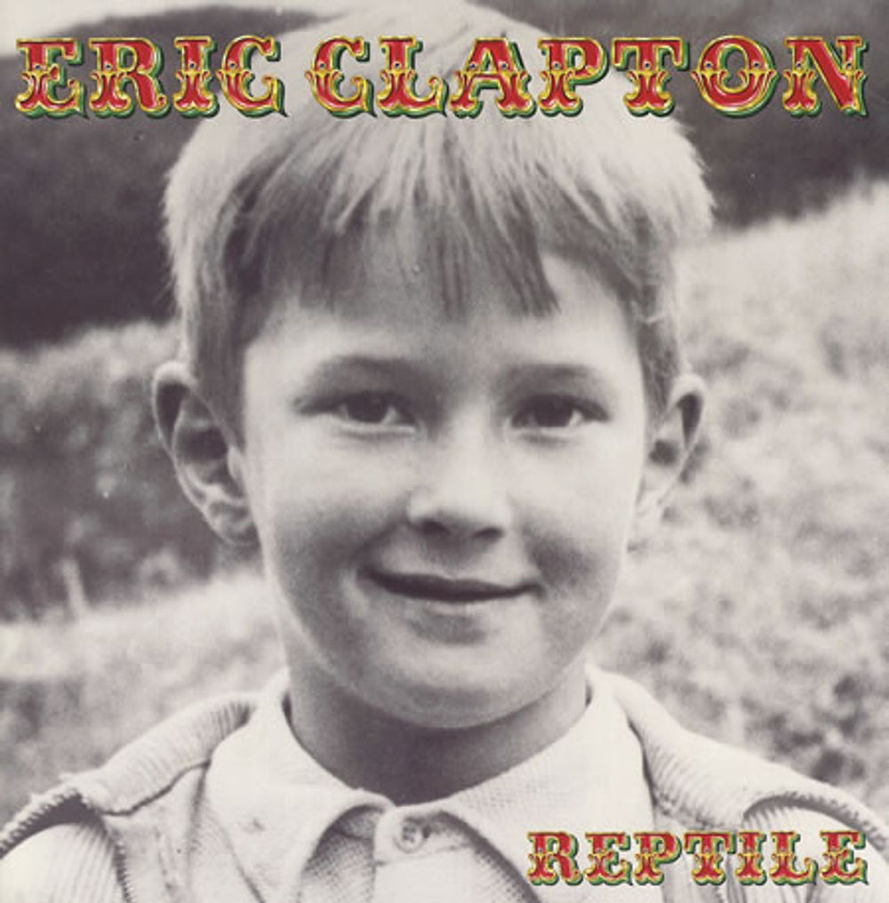 Eric Clapton Reptile UK tour programme TOUR PROGRAMME