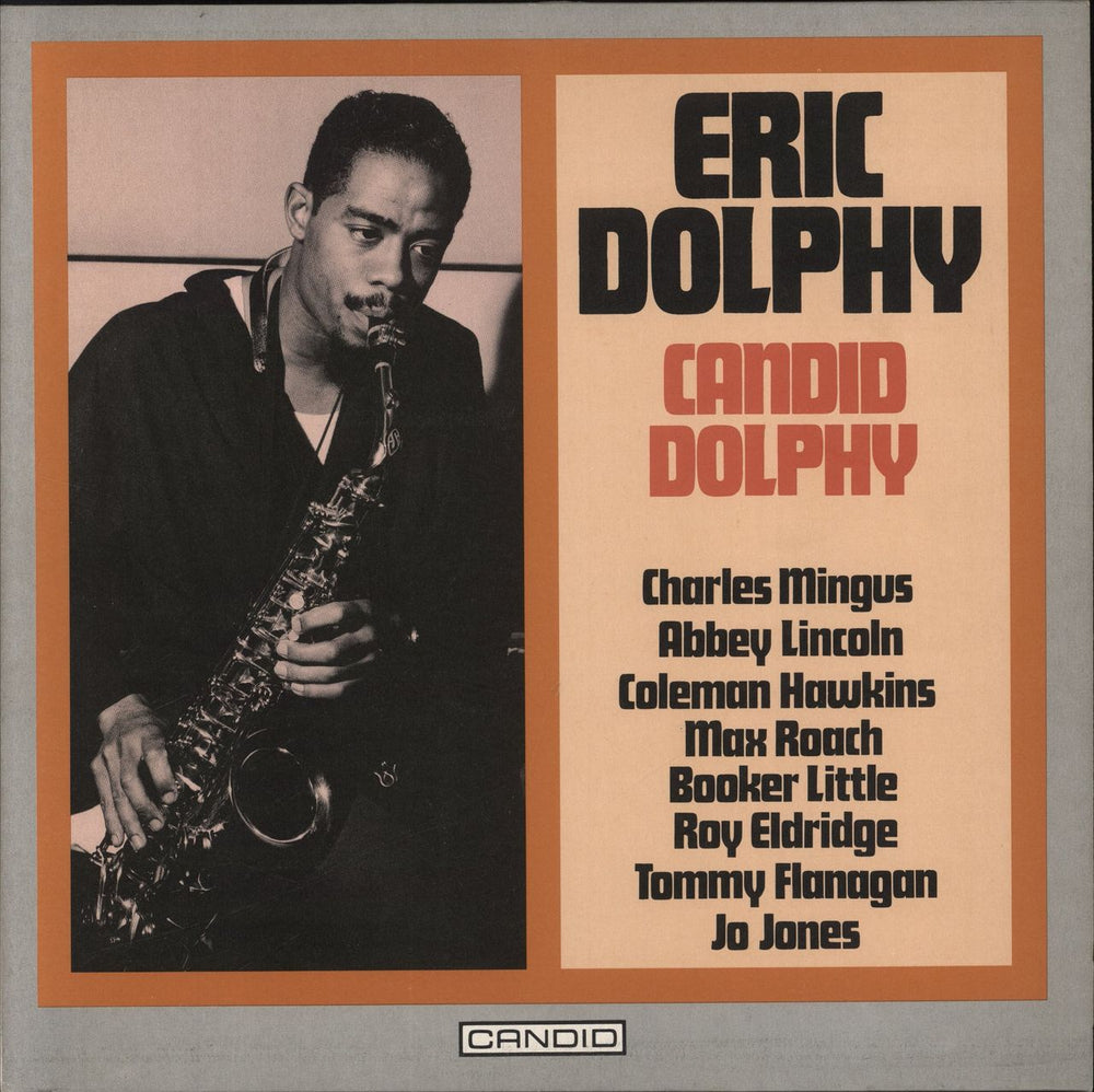 Eric Dolphy Candid Dolphy German vinyl LP album (LP record) CS9033