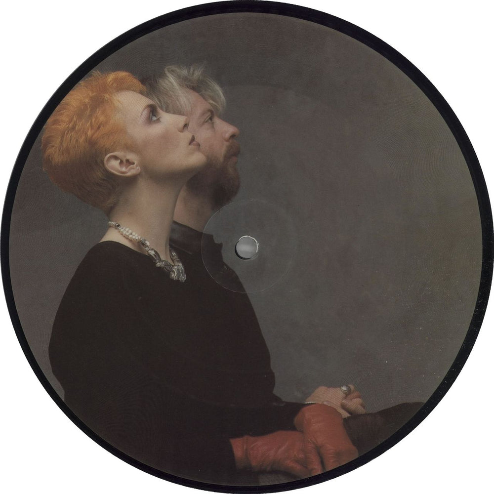 Eurythmics Here Comes The Rain Again UK 7" vinyl picture disc (7 inch picture disc single) DAP5
