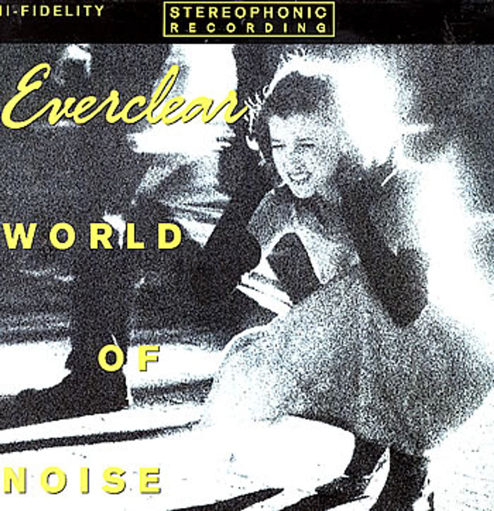 Everclear World Of Noise - Clear Vinyl UK vinyl LP album (LP record) FIRELP46