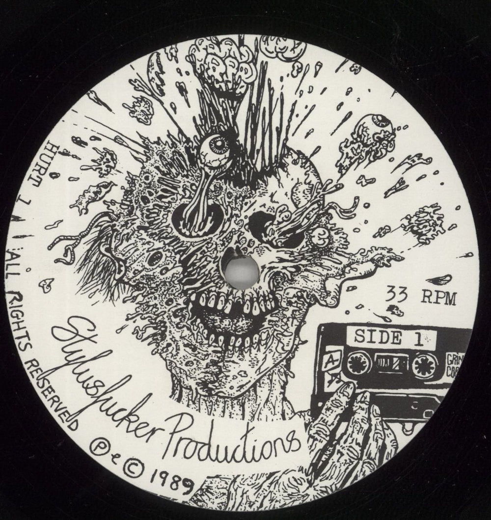 Extreme Noise Terror A Holocaust In Your Head UK vinyl LP album (LP record) EX6LPAH608709